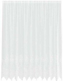 Függönyök függönyökkel Fehér 300 x 200 cm Poliészter
