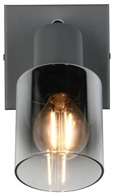 Antracitszürke spotlámpa ø 7 cm Cadiz – Trio