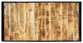 Tömör nyers mangófa étkezőasztal 180 x 90 x 76 cm
