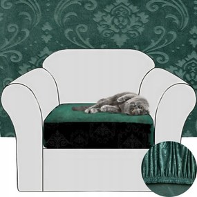 Kanapé Huzat Fotel Ülés Háttámla Velúr Dombornyomott Dísz