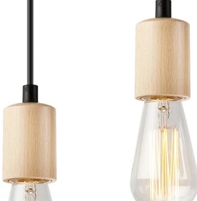 LEON függeszték 5xE27/60W/230V, kábellel