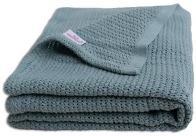 Babymatex Lili tengeri zöld gyerek pléd, 75 x 100 cm