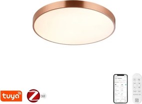 Immax NEO 07322L-LED dimmelhető mennyezeti lámpa NEO LITE SEMPLICI 60W/230V átmérő: 60 cm rézszínű + távirányítóval