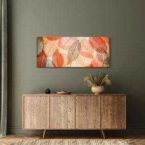 Festett őszi levelek képe (120x50 cm)