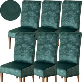 6 Db-os Székhuzat Szett Velúr Hosszúkás Szék Velúr Oeko-tex