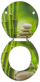 BAMBOO - Design mintás MDF WC ülőke