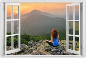 Poszterek 90x60 Elmélkedések a hegyekben