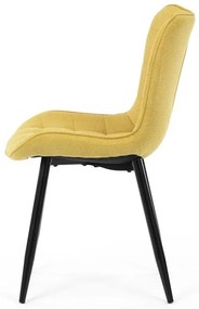 Sárga Szövet Étkezőszék. HC-462 YEL2