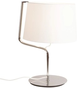MaxLight Chicago asztali lámpa 1x100 W fehér T0030