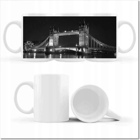 Fényképes bögre Fekete-fehér Tower Bridge