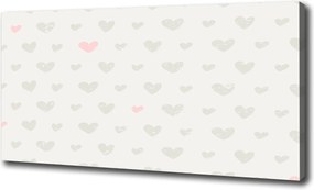 Vászonkép Szívek háttér 100x70 cm