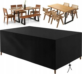 Kerti bútor huzat székek és asztalok, Vízálló ponyva 213 × 132