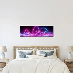 Kép - Impulzus (órával) (90x30 cm)