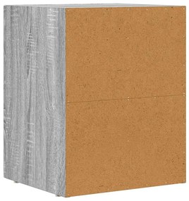 vidaXL Éjjeli asztal Szürke Sonoma 40 x 35 x 50 cm Faanyag