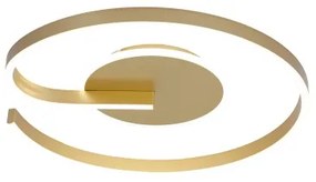 Brilagi -LED Fényerőszabályozható mennyezeti lámpatest SPIRAL LED/56W/230V 3000/4000/6000K+távirányító