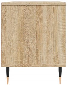 sonoma tölgyszínű szerelt fa TV-szekrény 100x34,5x44,5 cm
