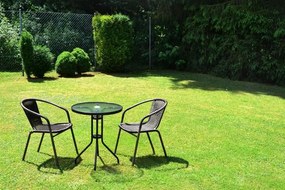 GARTHEN Kerti rattan bútor készlet BISTRO Barna