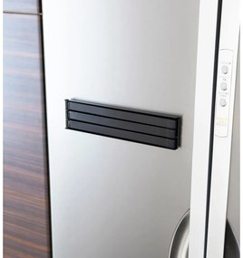 Tower fekete mágneses kinyitható törölközőtartó - YAMAZAKI
