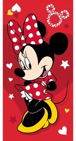 Disney Minnie Pretty in Red  Törölköző 70x140 cm