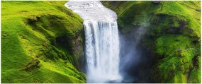 Kép - Skogafoss vízesés (120x50 cm)