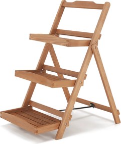 Polcállvány, 3 polcos, égerfa, IMPERO