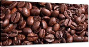 Vászonkép 60x30 Kávébabok