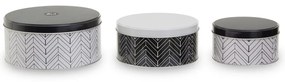 Élelmiszertartó fém doboz szett 3 db-os Urban – Premier Housewares