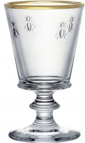 La Rochere pohár Méh kpl 4 pohár Abeille Arany Szegéllyel