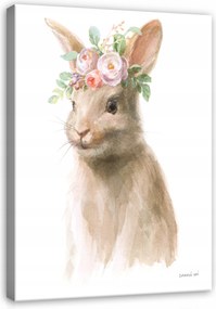 Vászonkép Gyerekszobába Állatok Nyúl 120x80