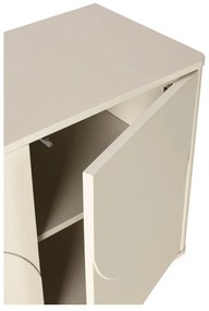 Krémszínű komód 180x75x40 cm Solei – MOME