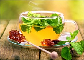 Üveg kép - Tea (70x50 cm)