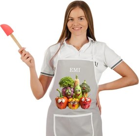 EMI Freshy konyhai kötény, Szürke