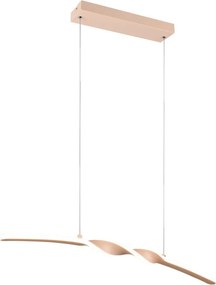 TRIO R35791166 GINKO Modern Led Függesztett Lámpa Homokkő LED IP20