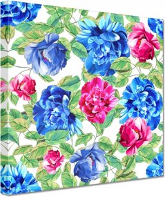 Vászonkép 60x60 Színes virágok Virágok