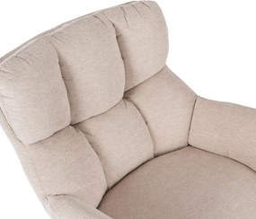 Forgó pihenőfotel krém, REAL