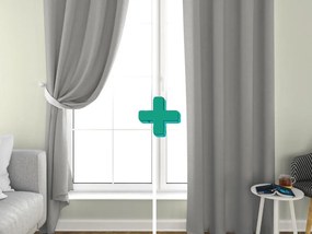 2x OXFORD fehér-krém függöny 140x250 cm