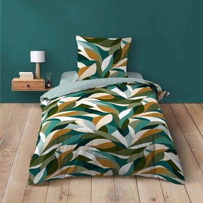 Egyszemélyes pamut ágyneműhuzat 140x200 cm Swan – douceur d'intérieur