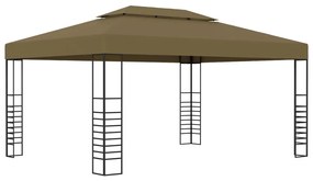 tópszínű pavilon 3 x 4 m 180 g/m²