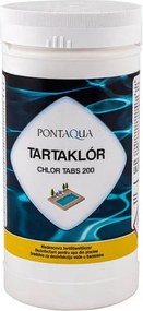 Tartaklór lassan oldódó 200 g-os klórtabletta 1 kg