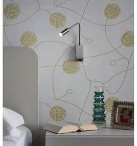 Redo 01-1195 - LED Rugalmas kislámpa HELLO LED/3W/230V króm