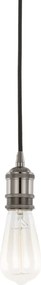 Függeszték Fekete Classo ITALUX-DS-M-034-SHINY-BLACK