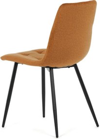 Étkezőszék sárga bársony DCL-X7015 YEL2