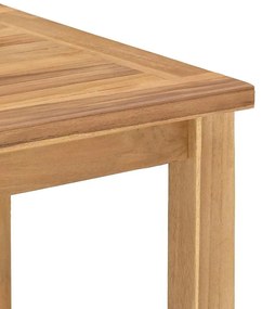 Dohányzóasztal Barna 85 x 85 x 45 cm Tömör tíkfa