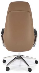 Sleek irodai fotel, barna