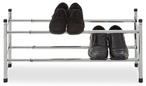 Ezüstszínű fém teleszkópos cipőtartó állvány – Premier Housewares