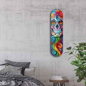 Lady üvegkép, 20×80 cm