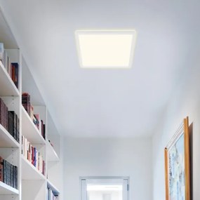 Briloner 7081-016 - LED Dimmelhető mennyezeti lámpa SLIM LED/18W/230V + távirányító