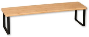 Kesper 58807 Konyhai polc bambusz/fém, 55 x13,5 x15 cm
