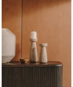 Kő gyertyatartó teamécseshez Magan – Kave Home