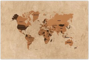 Poszterek 200x135 Lengyel változat Világtérképek
